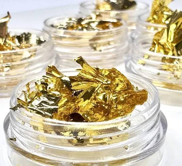 Фольга, поталь, слюда, сухі блискітки