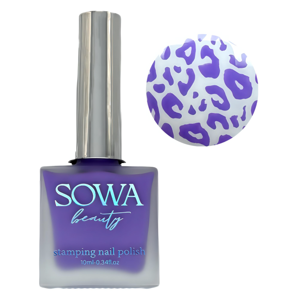 Лак для стемпінгу Sowa Beauty №17 Фіолетовий 10мл