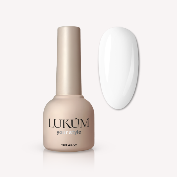 Gel Polish Classic 030 White 10мл, LUKUM