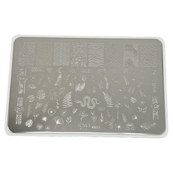 Пластина для стемпінгу SOWA №В05