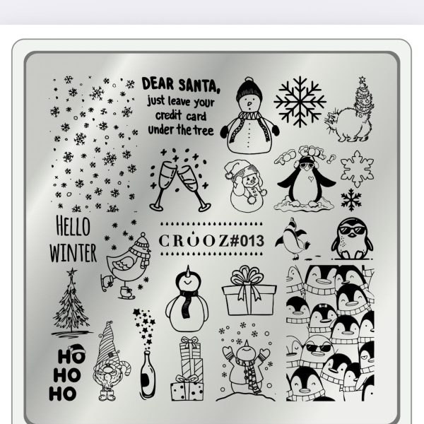 Crooz Пластина для стемпінга №13