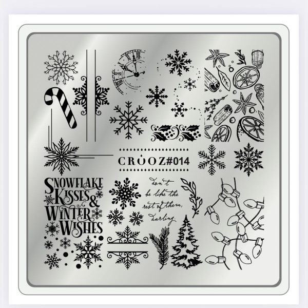 Crooz Пластина для стемпінга №14