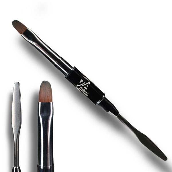 Пензель для полігеля зі шпателем Вікторія Авдєєва