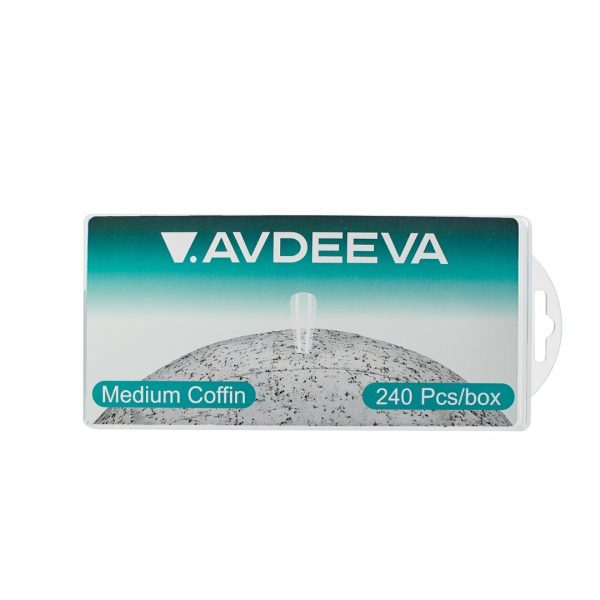 Гелеві тіпси Середня Балерина (Medium Coffin) V.AVDEEVA