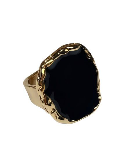 Каблучка Black stone №7