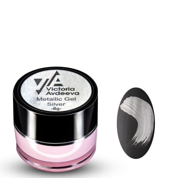Гель-Фарба Срібло V. Avdeeva 8г. HEMA & TPO FREE