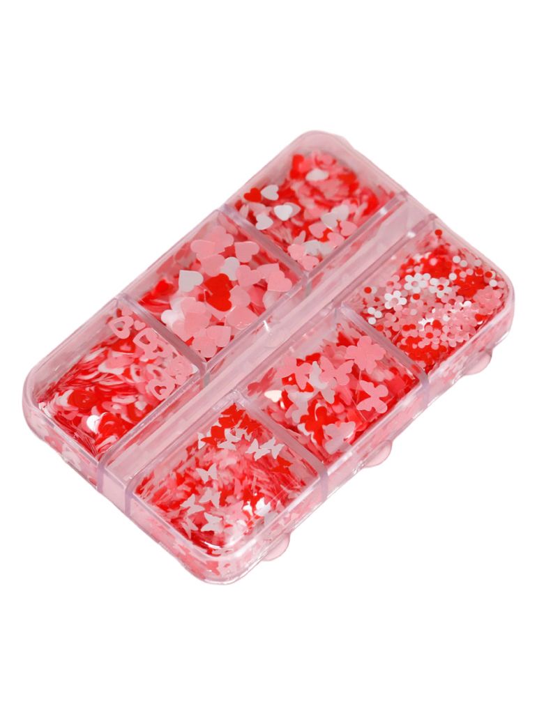 Мікс декор для манікюру LOVE STORY в контейнері Мікс декор для манікюру LOVE STORY в контейнері - Зображення 1