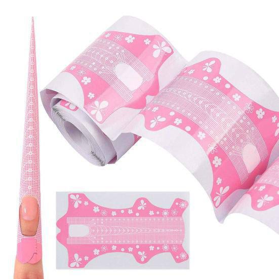 Паперові шаблони. Подовжені для нарощування нігтів