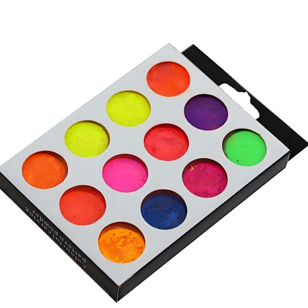 Кольоровий пігмент для дизайнів 12шт.