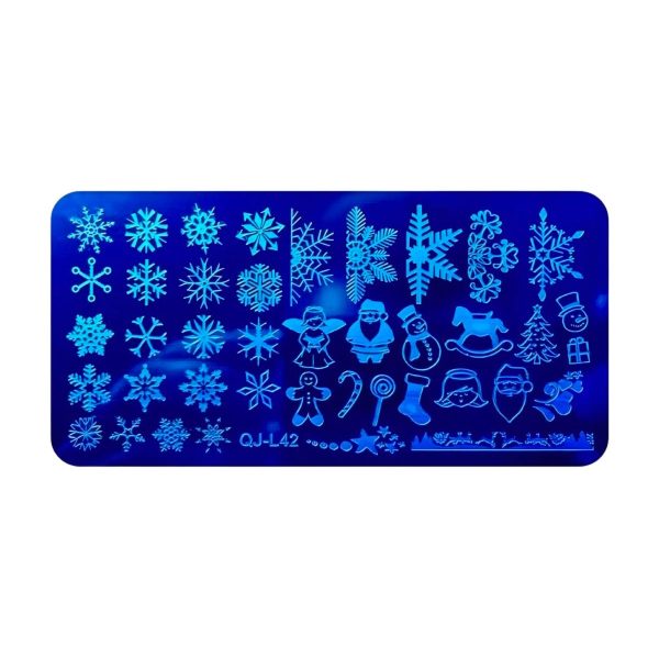 Пластина для стемпінгу QJ - L42