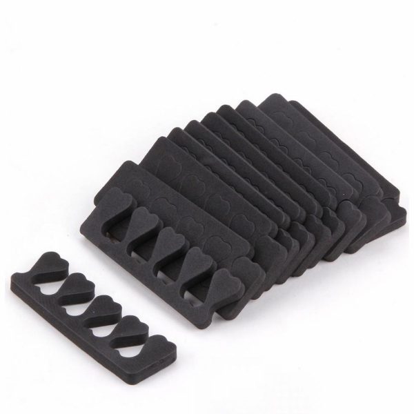 Розділювачі педикюрні ЧОРНІ 50 шт (25 пар)