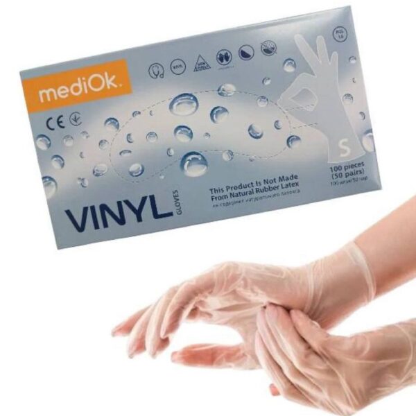 Рукавички вінілові Mediok S
