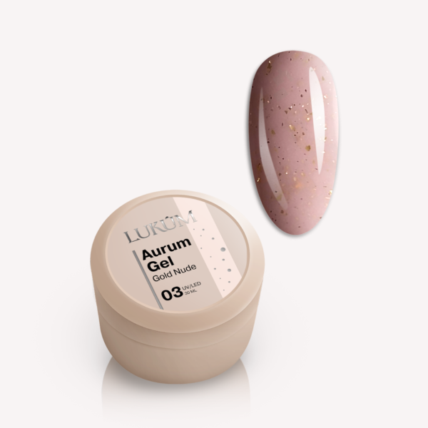 Aurum Gel Gold Nude 03 LUKUM