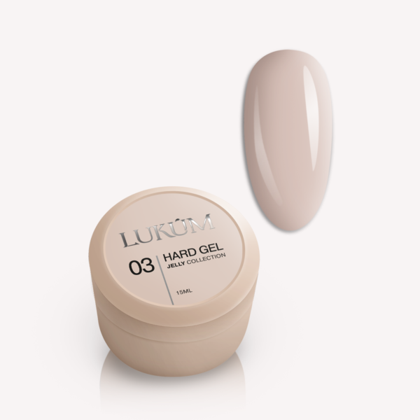 Hard Jelly Gel 03, 15мл Lukum