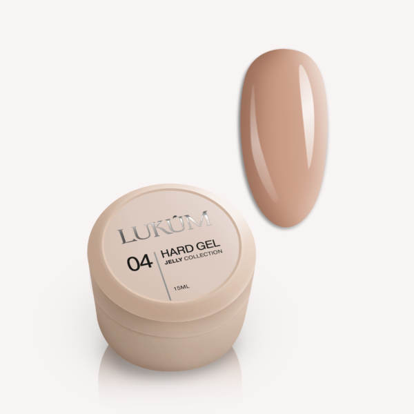 Hard Jelly Gel 04, 15мл Lukum
