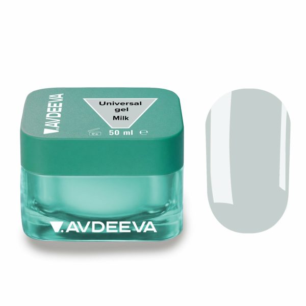 UNIVERSAL GEL Milk Victoria Avdeeva – Молочний рідкий акригель для укріплення та камуфлювання 50 мл HEMA & TPO FREE