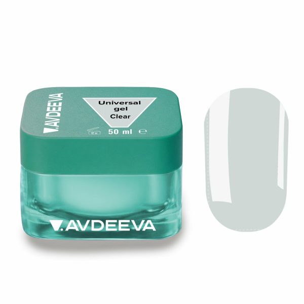 UNIVERSAL GEL Clear Victoria Avdeeva – Прозорий рідкий акригель (ліквід гель) для укріплення та моделювання 50 мл HEMA & TPO FREE