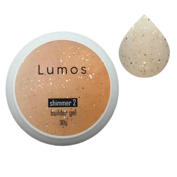 Shimmer Builder gel LUMOS Гель для нарощування №02, 30 ml