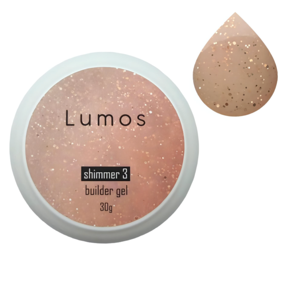 Shimmer Builder gel LUMOS Гель для нарощування №03, 30 ml