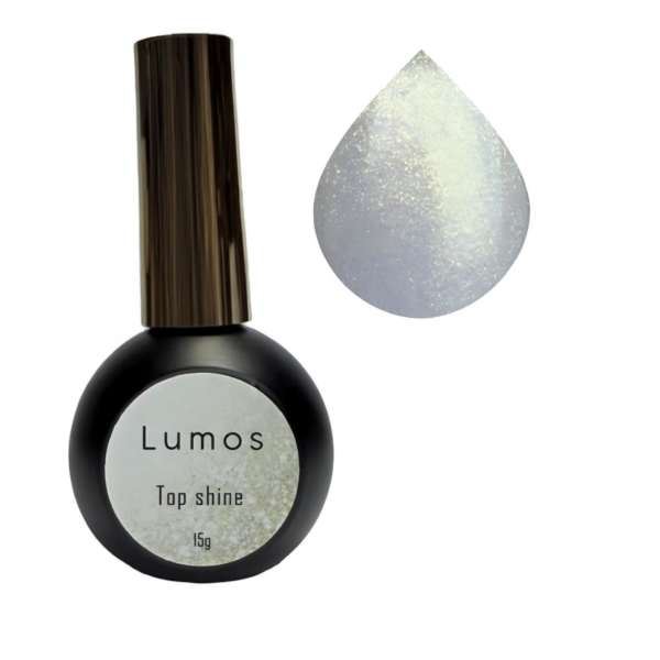 TOP shine з опаловим шимером-15ml, LUMOS