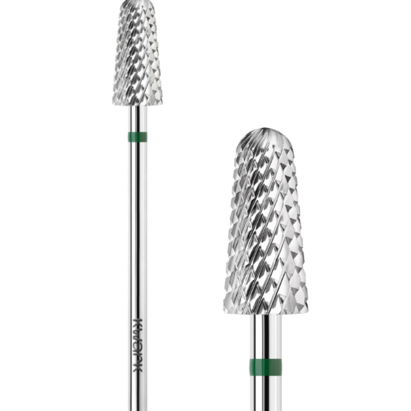 KWARK Фреза карбід-вольфрамова конус кулястий, зелена, 6 мм