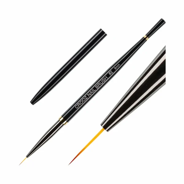 CROOZ Brush №2 9мм — універсальний пензлик для тонких ліній і нейл-дизайну