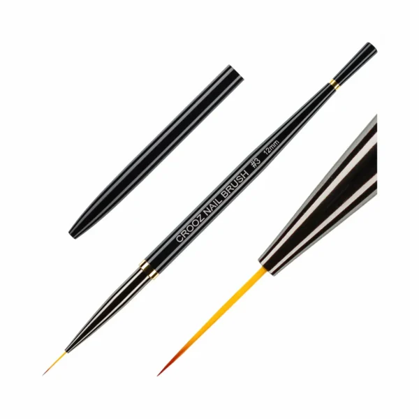 CROOZ Brush №3 — пензлик для тонких ліній і nail art-композицій
