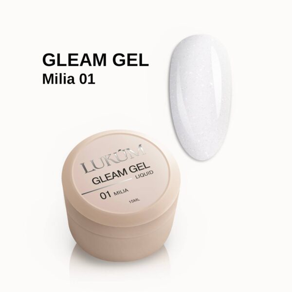 Liquid Gleam Gel LUKUM 15мл №01