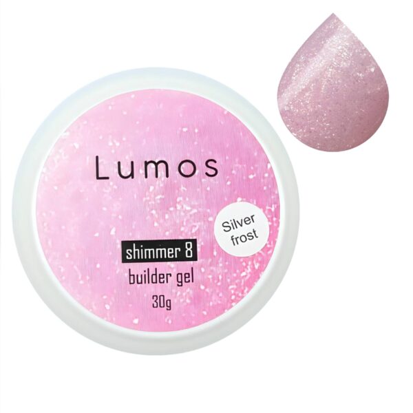 Shimmer Builder gel LUMOS Гель для нарощування №08, 30 ml