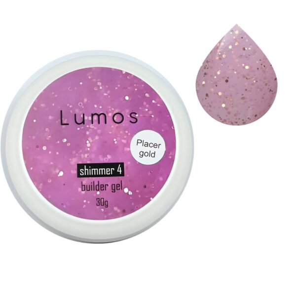 Shimmer Builder gel LUMOS Гель для нарощування №04, 30 ml