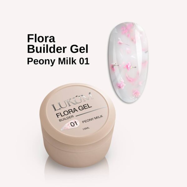 Flora Builder Gel №01 15мл, LUKUM